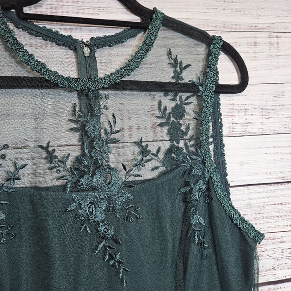 Nanette Lepore green lace dress - Picture 2 of 16